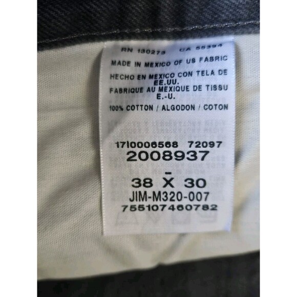 Lee Men's Regular Fit Straight Leg Jean 38 x 30 NWT Thunder - Picture 5 of 9